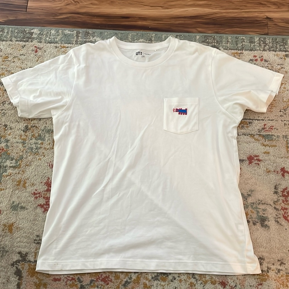 Uniqlo White Shirt XL